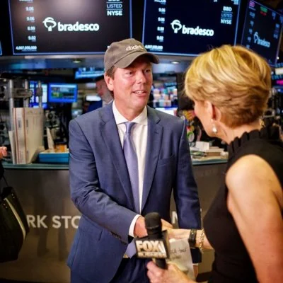 Martin Sumichrast interviewed on the NYSE floor